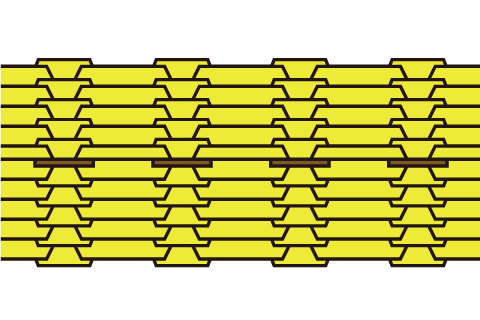 10-stage coreless connection